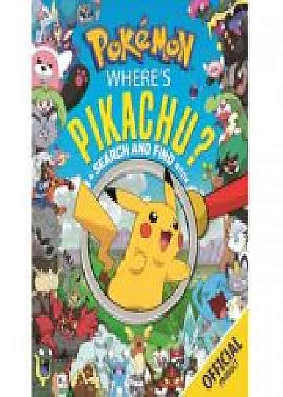 Coperta cărții Where's Pikachu? A Search and Find Book