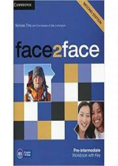 face2face Pre-intermediate Workbook with Key, Chris Redston, Gillie Cunningham