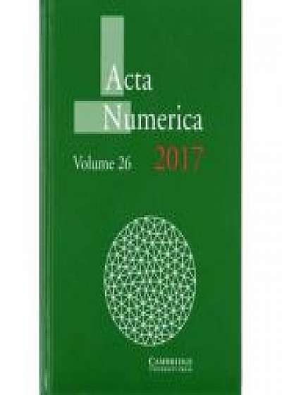 Acta Numerica 2017: Volume 26