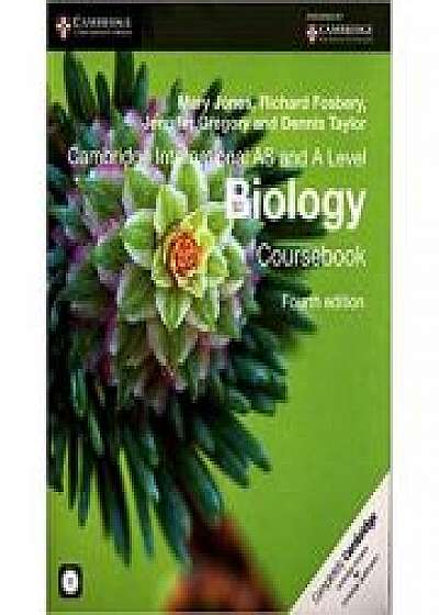 Cambridge International AS and A Level Biology Coursebook with CD-ROM, Richard Fosbery, Jennifer Gregory, Dennis Taylor