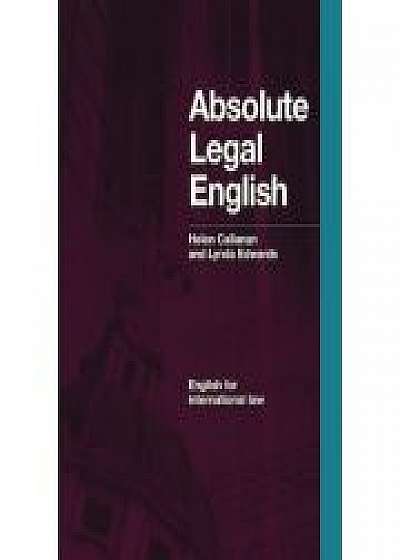 Absolute Legal English, Lynda Edwards