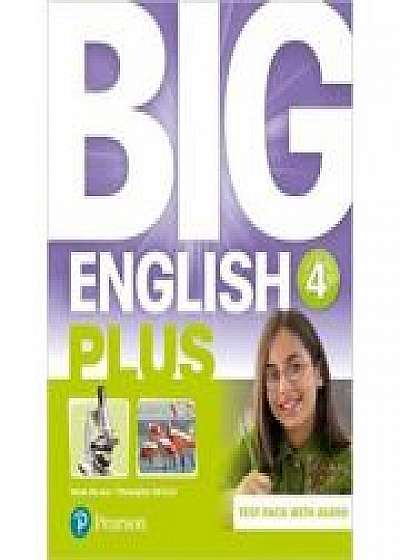 Coperta cărții Big English Plus BrE 4 Test Book and Audio Pack