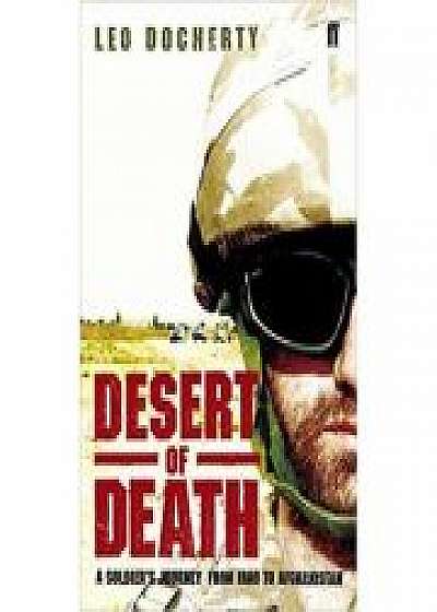 Coperta cărții Desert of Death de Leo Docherty