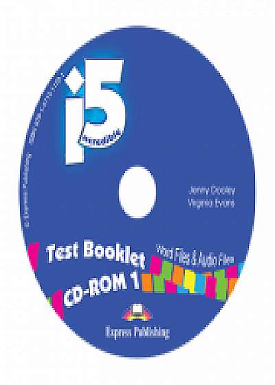 Curs Limba Engleza Incredible 5 1 test booklet CD-ROM, Virginia Evans Curs Limba Engleza Incredible 5 1 test booklet CD-ROM, Virginia Evans