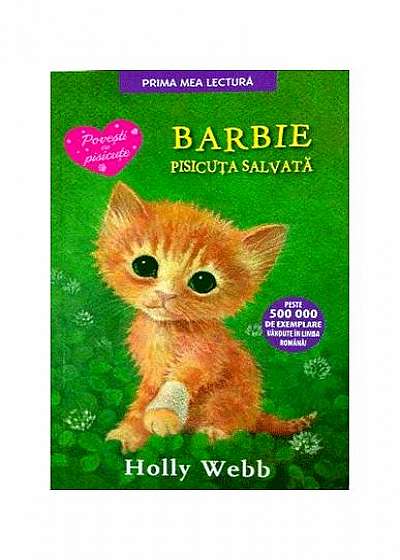 Coperta cărții Barbie, pisicuța salvată