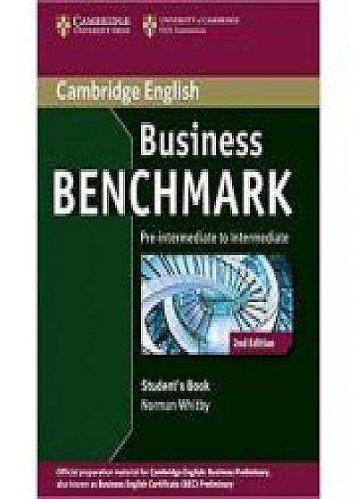 Business Benchmark Pre-intermediate to Intermediate Business Preliminary Student's Book