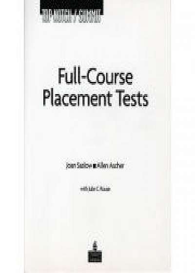 Top Notch 3e Summit Full Course Placement Tests. Top Notch Summit Full Course Placement Tests with Audio CD
