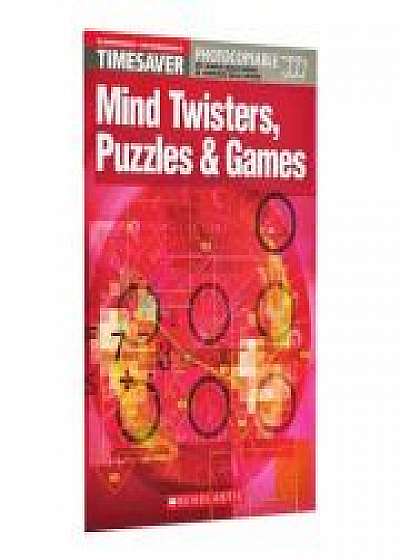 Coperta cărții Mind Twisters, Puzzles & Games - Anna Southern, Adrian Wallwork