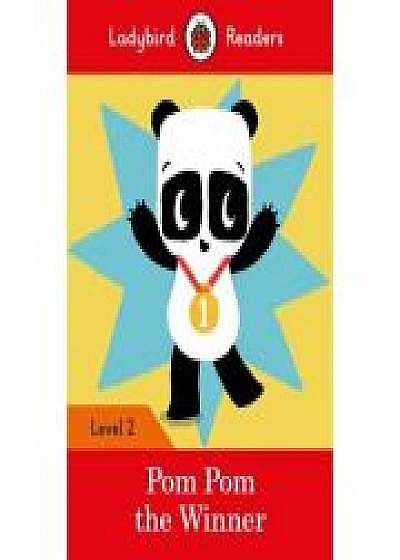 Coperta cărții Pom Pom the Winner. Ladybird Readers Level 2