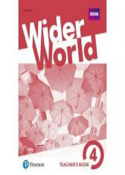 Wider World Level 4 Teacher's Book with DVD-ROM Pack