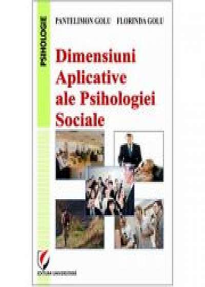 Dimensiuni aplicative ale psihologiei sociale, Florinda Golu