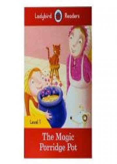 Coperta cărții The Magic Porridge Pot. Ladybird Readers Level 1