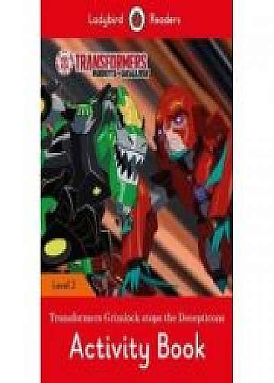 Transformers. Grimlock Stops the Decepticons Activity Book