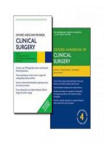 Oxford Handbook of Clinical Surgery and Oxford Assess and Progress: Clinical Surgery Pack, Neil Borley, Joanna Chikwe, Frank Smith, Paul McGovern, Bernadette Pereira, Oliver Old, Katharine Boursicot, David Sales