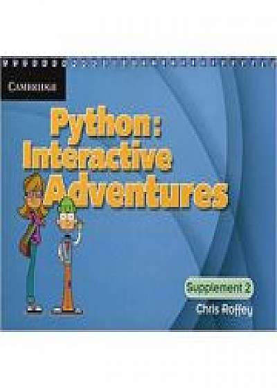 Coding Club Python: Interactive Adventures Supplement 2