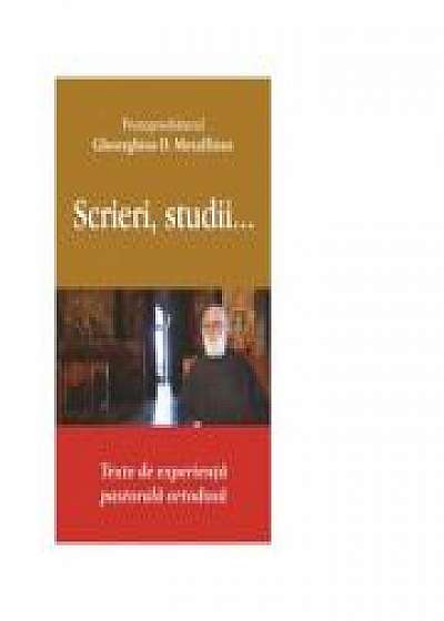 Scrieri, studii... Texte de experienta pastorala ortodoxa