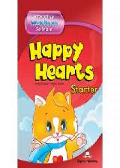 Curs limba engleza Happy Hearts Starter Soft pentru tabla interactiva, Virginia Evans