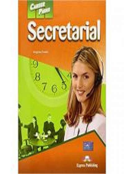 Coperta cărții Curs limba engleza Career Paths Secretarial Pachetul elevului de Virginia Evans