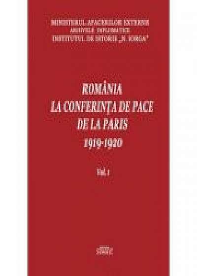 Romania la Conferinta de Pace de la Paris 1919-1920