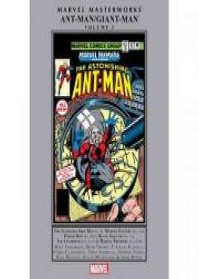 Coperta cărții Marvel Masterworks: Ant-man/giant-man Vol. 3, Roy Thomas, Tony Isabella de Mike Friedrich