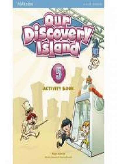 Our Discovery Island Level 5 Activity Book with CD-ROM