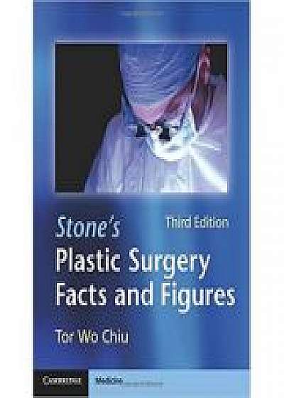 Coperta cărții Stone's Plastic Surgery Facts and Figures de Tor Wo Chiu