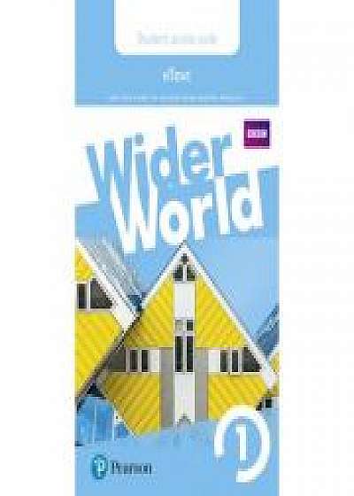 Coperta cărții Wider World Level 1 Students' eText Access Card
