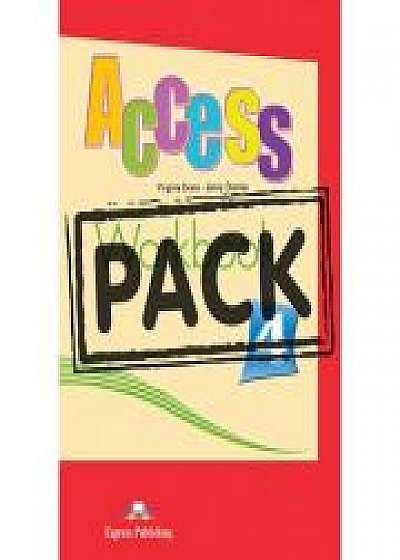 Coperta cărții Curs de limba engleza Access 4. Caietul elevului cu Digibook App, Jenny Dooley
