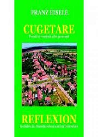 Coperta cărții Cugetare. Reflexion