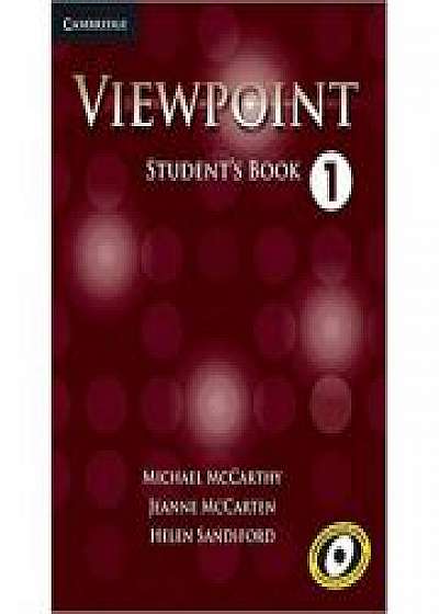 Viewpoint Level 1 Student's Book, Jeanne McCarten, Helen Sandiford