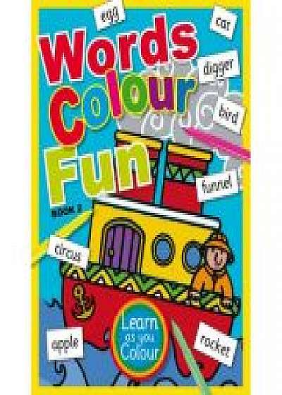 Words Colour Fun Book 2
