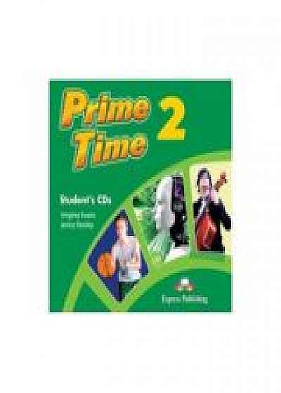 Coperta cărții Curs limba engleza Prime Time 2 Audio Set 2 CD, Jenny Dooley