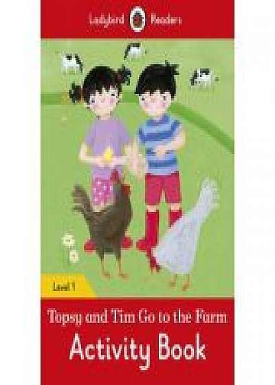 Coperta cărții On the Farm Activity Book. Ladybird Readers Level 1