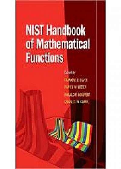 NIST Handbook of Mathematical Functions Paperback and CD-ROM, Daniel W. Lozier, Ronald F. Boisvert, Charles W. Clark