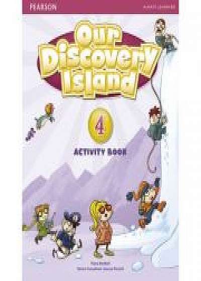 Our Discovery Island Level 4 Activity Book with CD-ROM
