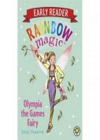 Coperta cărții Rainbow Magic: Olympia the Games Fairy de Daisy Meadows