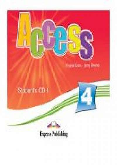 Coperta cărții Curs limba engleza Access 4 Audio CD 1 Elev