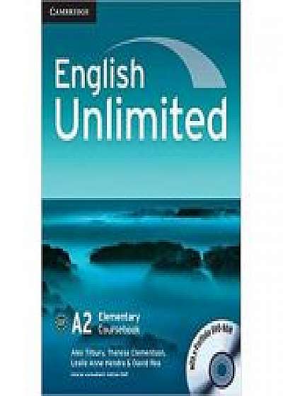 English Unlimited Elementary Coursebook with e-Portfolio, Theresa Clementson, Leslie Anne Hendra, David Rea, Adrian Doff