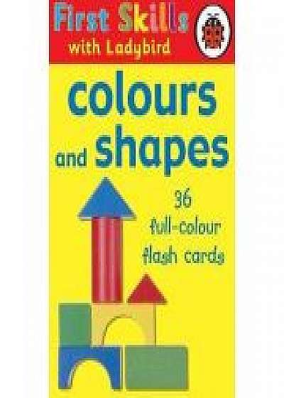 First Skills colours and shapes flash cards