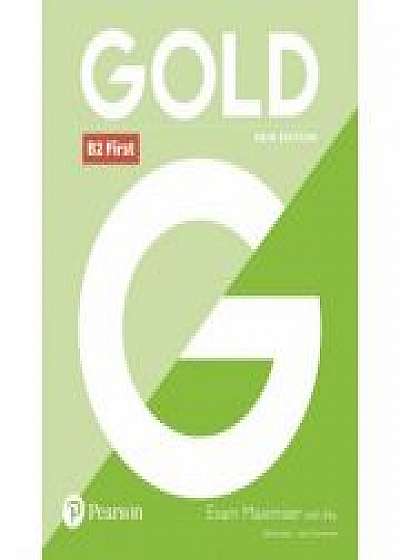 Gold B2 First Exam Maximiser with Key, 6th Edition, Jacky Newbrook