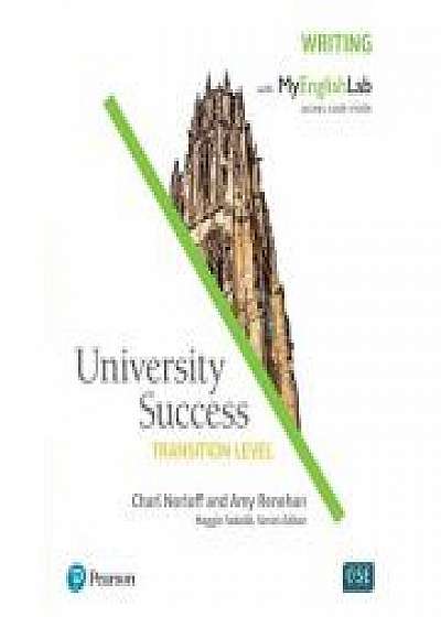 University Success Transition Writing Student Book with MyEnglishLab, Amy Renehan, Maggie Sokolik