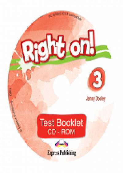 Coperta cărții Curs limba engleza Right On 3 Teste CD