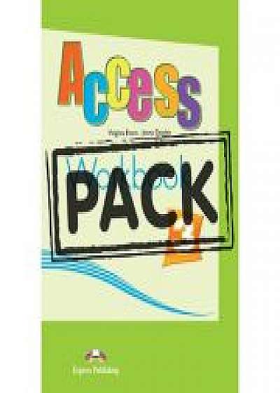 Coperta cărții Curs limba engleza Access 3 Caietul elevului cu Digibook App, Jenny Dooley de Virginia Evans