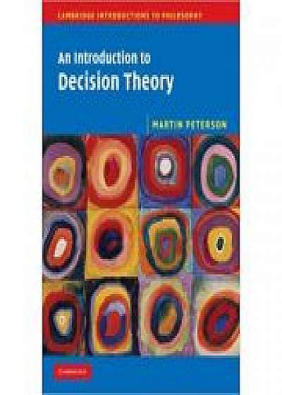 Coperta cărții An Introduction to Decision Theory