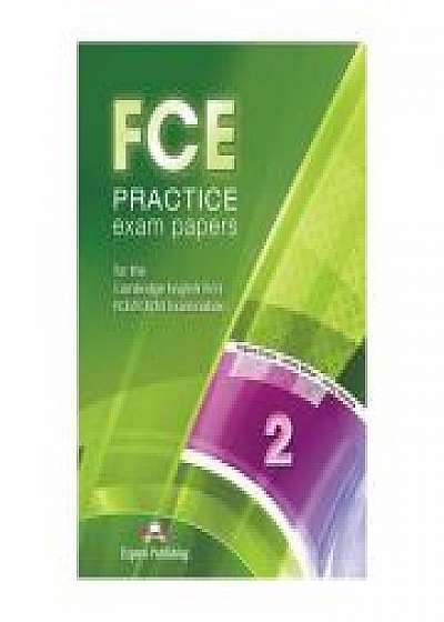 Coperta cărții Curs Examen Cambridge FCE Practice Exam Papers 2 Manualul elevului cu Digibook App