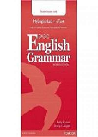 Basic English Grammar MyLab English & eText Access Code Card - Betty S. Azar