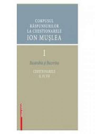 Corpusul raspunsurilor la chestionarele Ion Muslea I. Basarabia si Bucovina