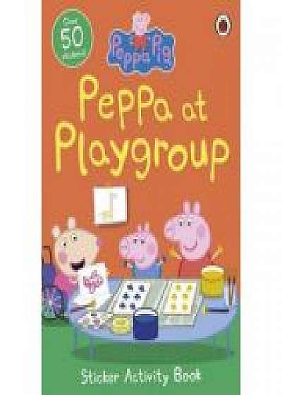 Peppa at Playgroup Sticker Activity Book