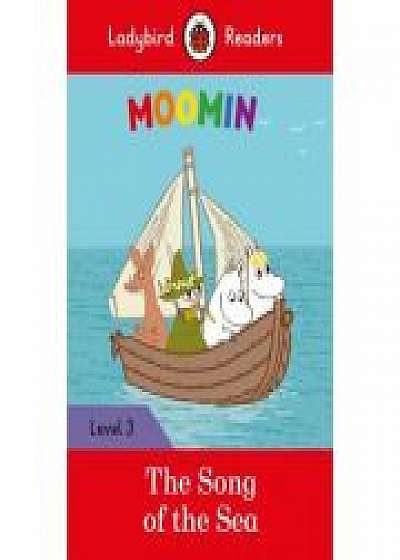 Coperta cărții Moomin. The Song of the Sea. Ladybird Readers Level 3