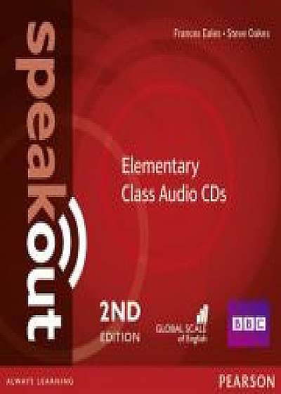 Speakout 2nd Edition Elementary Class Audio CDs